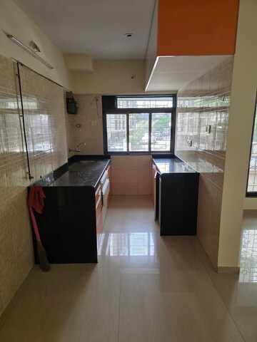 Kitchen in 1.5 BHK Apartment at Global Shivam Centrium, Andheri East – for Rent