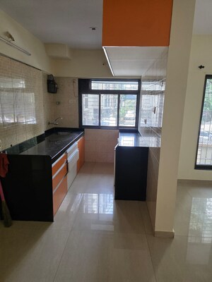 Kitchen in 1.5 BHK Apartment at Global Shivam Centrium, Andheri East – for Rent