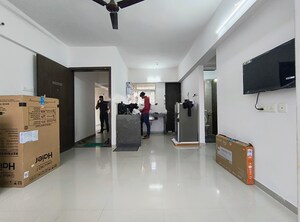 Living Room in 2 BHK Apartment at Mantra Insignia, Mundhwa – for Rent