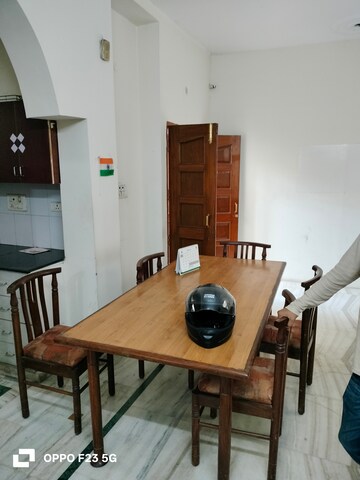Dining area in 2 BHK Builder Floor at Gomti Nagar – for Rent