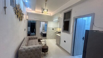 Living Room in 2 BHK Builder Floor at Niti Khand I – for Rent