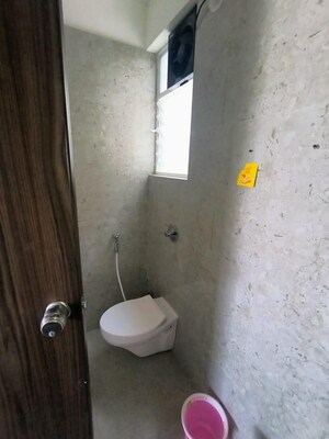 Bathroom in 3 BHK Apartment at Majestique Marbella Phase 1, Kharadi – for Rent