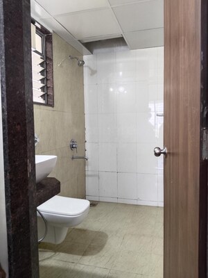 Bathroom in 2 BHK Apartment at Saarrthi Skybay, Mahalunge – for Rent