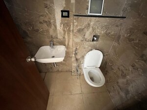 Bathroom in 2 BHK Apartment at VTP Beaumonde, Kharadi – for Rent