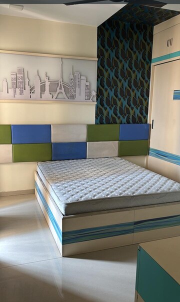 Bedroom in 2 BHK Apartment at Dosti Group Imperia, Manpada – for Rent