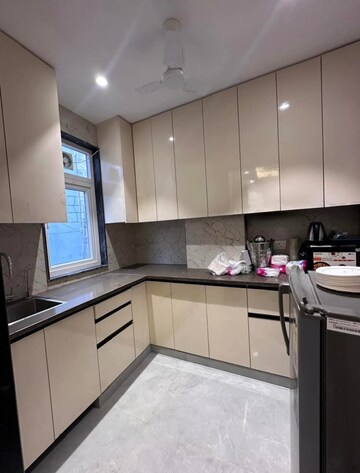 Kitchen in 1 RK Builder Floor at Ambience Mall, Sector 24 – for Rent