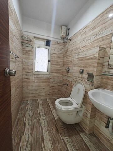 Bathroom in 3 BHK Apartment at Mahesh Jai Arati, Chembur – for Rent