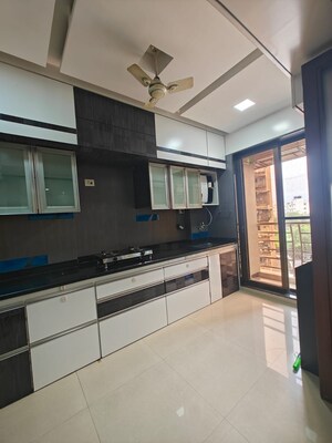 Kitchen in 2 BHK Apartment at Tulsi Sagar, Nerul – for Rent