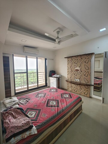 Bedroom in 2 BHK Apartment at Tulsi Sagar, Nerul – for Rent