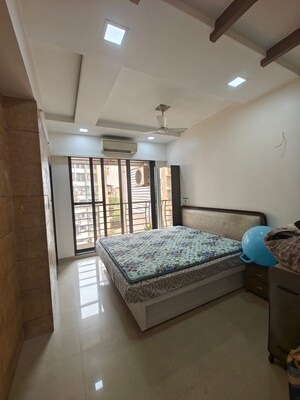 Bedroom in 2 BHK Apartment at Tulsi Sagar, Nerul – for Rent