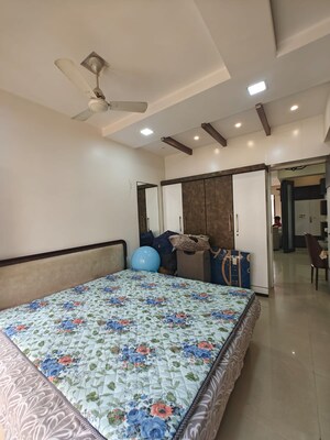 Bedroom in 2 BHK Apartment at Tulsi Sagar, Nerul – for Rent