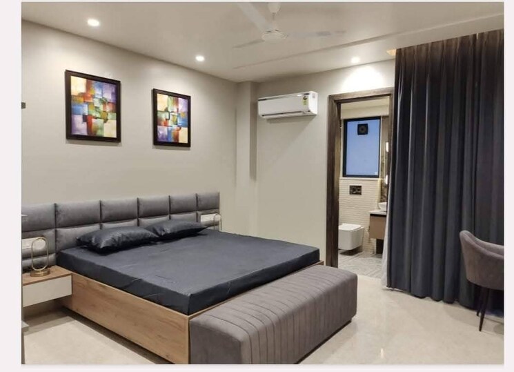 Bedroom, ambience-mall 1 Bedroom 789 Sq.Ft. Builder Floor In Sector 24 Gurgaon 9231840