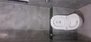 Bathroom in 3 BHK Apartment at Basil Mondale, Mundhwa – for Rent