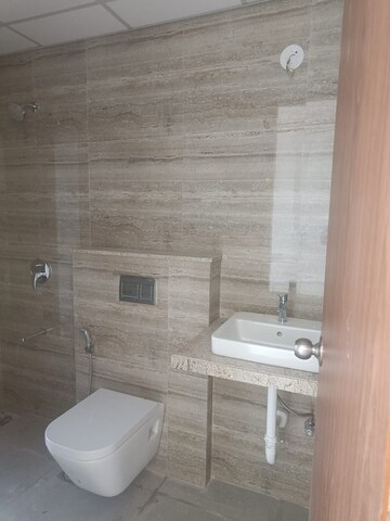 Bathroom in 3 BHK Apartment at Runwal Nirvana, Parel – for Rent
