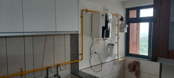 Bathroom in 3 BHK Apartment at South Bopal – for Rent