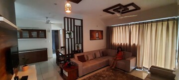 Living Room in 3 BHK Apartment at South Bopal – for Rent