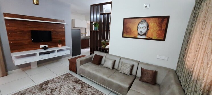 Living Room, south bopal 3 Bedroom 1450 Sq.Ft. Apartment In South Bopal Ahmedabad 9231893