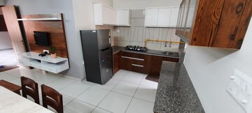 Kitchen in 3 BHK Apartment at South Bopal – for Rent