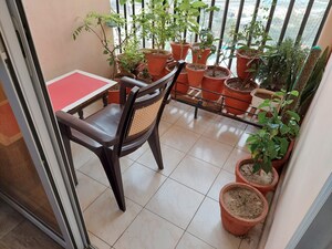 Balcony in 3 BHK Apartment at Land Craft Golf Links Apartment Phase 2, Pandav Nagar – for Sale