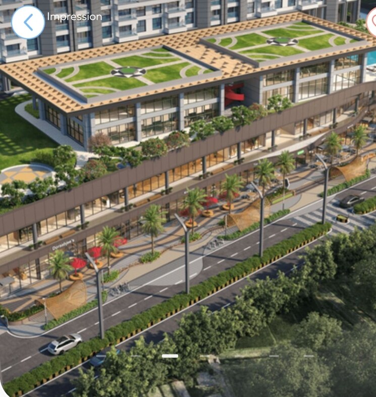 Exterior View, magarpatta road 3 Bedroom 1873 Sq.Ft. Apartment In Magarpatta Road Pune 9231958