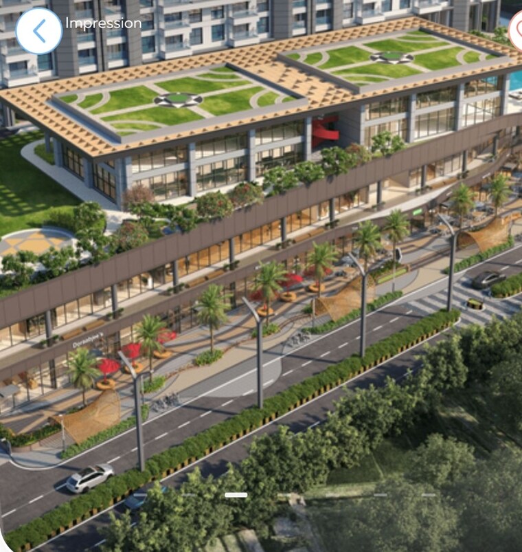 Exterior View, magarpatta road 3 Bedroom 1873 Sq.Ft. Apartment In Magarpatta Road Pune 9231958