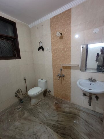 Bathroom in 3 BHK Builder Floor at Neb Sarai – for Rent