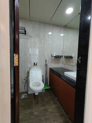 Bathroom in 2 BHK Apartment at Lalitambika Akshay, Worli – for Rent