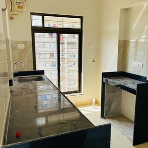 Kitchen in 1 BHK Apartment at DP Star Trilok, Bhandup Industrial Area – for Rent