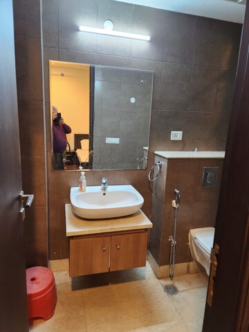 Bathroom in 4 BHK Apartment at Abw La Lagune, Sector 54 – for Rent