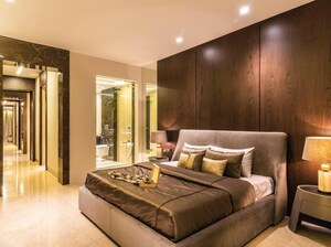 Bedroom in 3 BHK Apartment at Lokhandwala Minerva Mahalaxmi, Mahalaxmi – for Rent