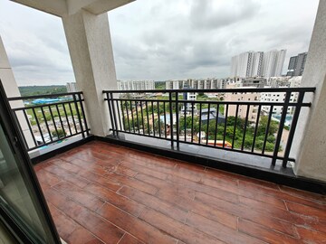 Balcony in 3 BHK Apartment at SRR Sriram River View, Narsingi – for Sale