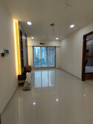 Living Room in 2 BHK Apartment at Sanghvi Evana, Worli – for Rent