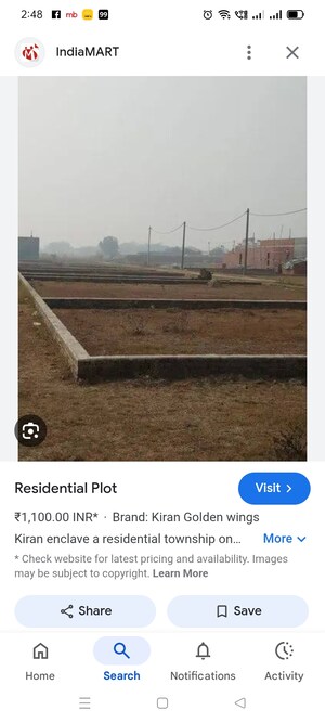 Plot Area in  Land at Signature Global Daxin Vistas, Bhondsi – for Sale