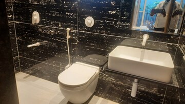 Bathroom in 3 BHK Apartment at Unique K City, Keshav Nagar – for Sale