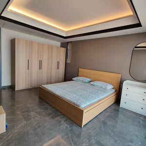 Bedroom in 3 BHK Apartment at Lodha Trump Tower, Worli – for Rent