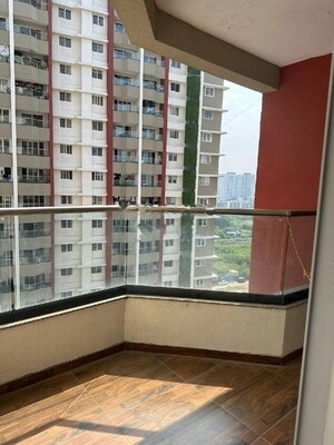 Balcony in 3 BHK Apartment at Avon Vista, Balewadi – for Rent