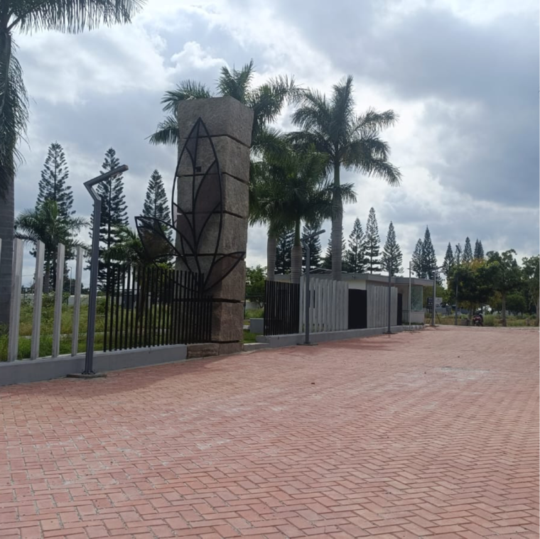Exterior View, pavani-prestage  1200 Sq.Yd. Plot In Munnekollal Bangalore 9232233