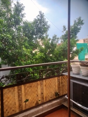 Balcony in 2 BHK Builder Floor at East Patel Nagar – for Rent