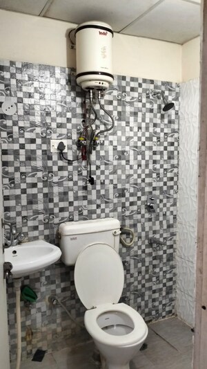 Bathroom in 1 BHK Apartment at NK Savitry Enclave, Vip Road – for Rent