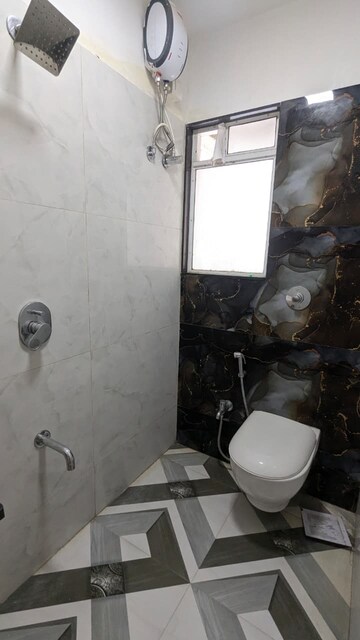 Bathroom in 1 BHK Apartment at Shree Sainath Prathamesh Elite, Kandivali West – for Sale