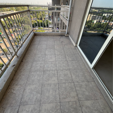 Balcony in 3 BHK Apartment at Conscient Habitat 78, Faridpur – for Sale