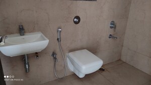 Bathroom in 1 BHK Apartment at Raunak 108, Kasarvadavali – for Rent