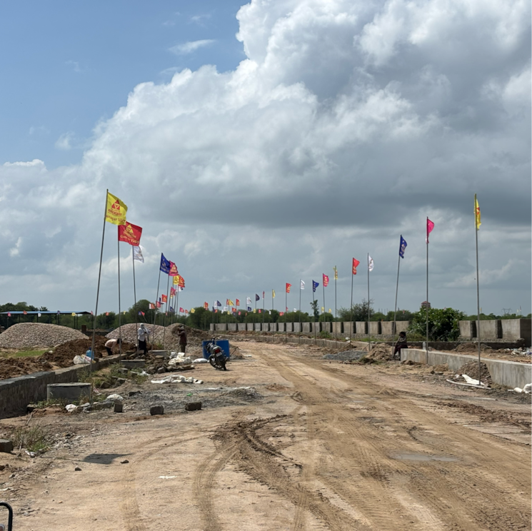 Exterior View, unique-city-nri-villas  136 Sq.Yd. Plot In Ramchandpura Jaipur 9232534