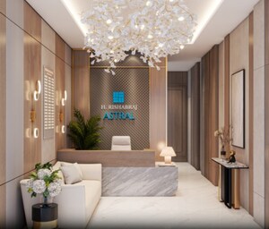 Building Lobby in 3 BHK Apartment at H Rishabraj Astral, Borivali West – for Sale