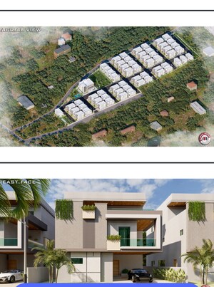 3.5 BHK Villa – Exterior View View at Vattinagulapally - for Sale