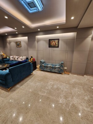 Living Room in 4 BHK Apartment at Greater Kailash I – for Rent