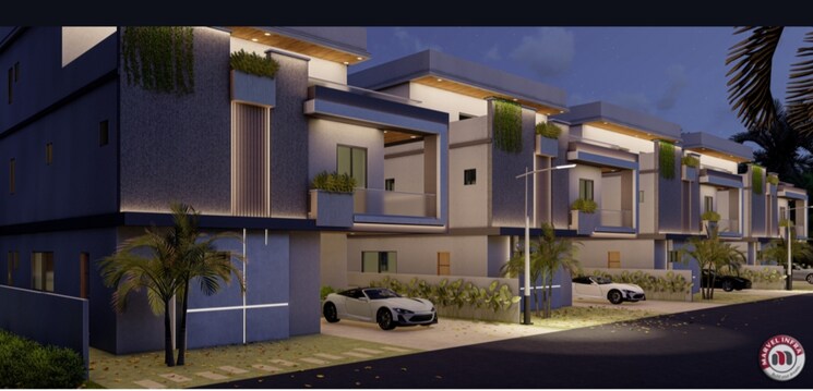 Exterior View, kollur 4 Bedroom 3152 Sq.Ft. Villa In Kollur Hyderabad 9232657
