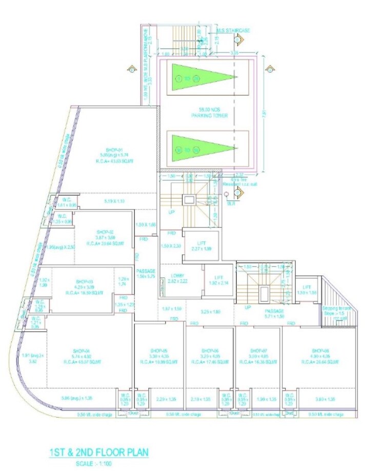 Floor Plan, panchnaad-anantham 4 Bedroom 1427 Sq.Ft. Apartment In Borivali West Mumbai 9232668