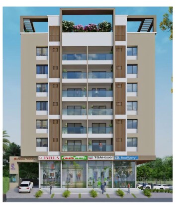 2 BHK Apartment – Exterior View View at Rudved Mangal Vastu, Wadgaon Sheri - for Sale
