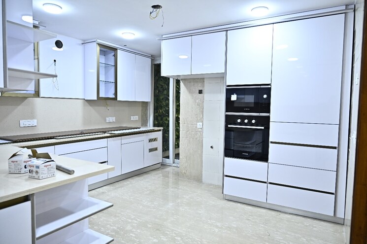 Kitchen, greater kailash i 4 Bedroom 4500 Sq.Ft. Apartment In Greater Kailash I Delhi 9232684